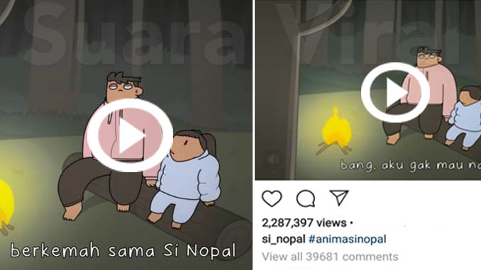 (VIDEO) 2 Juta View dalam 10 hari, gedik "Si Nopal 