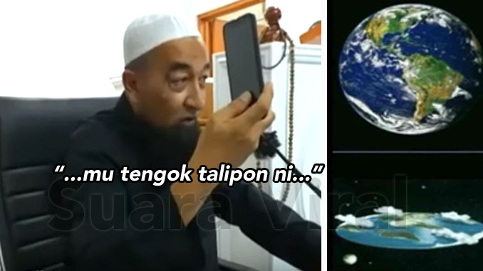 VIDEO) Ustaz Azhar Idrus jelaskan Cara Mudah Nak Faham Bumi Bulat 