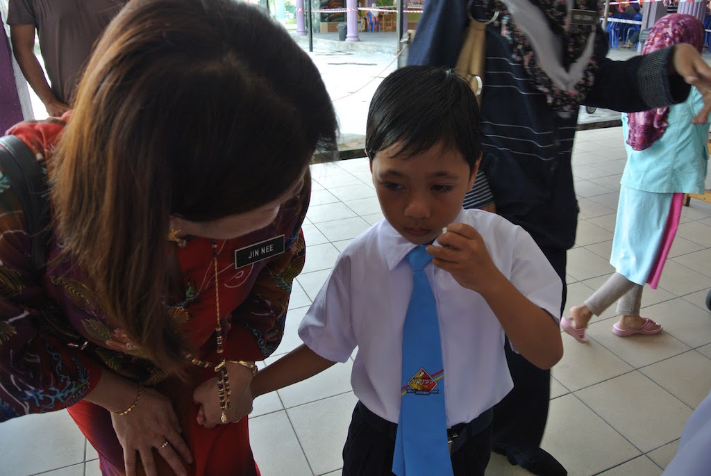 Hari pertama sekolah