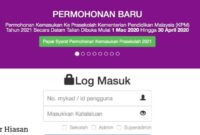 Permohonan Kemasukan Prasekolah