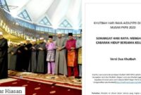 Teks Khutbah Raya