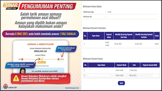 Semak Pembayaran i-Sinar