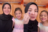 Wajah Fazura Tanpa Mekap