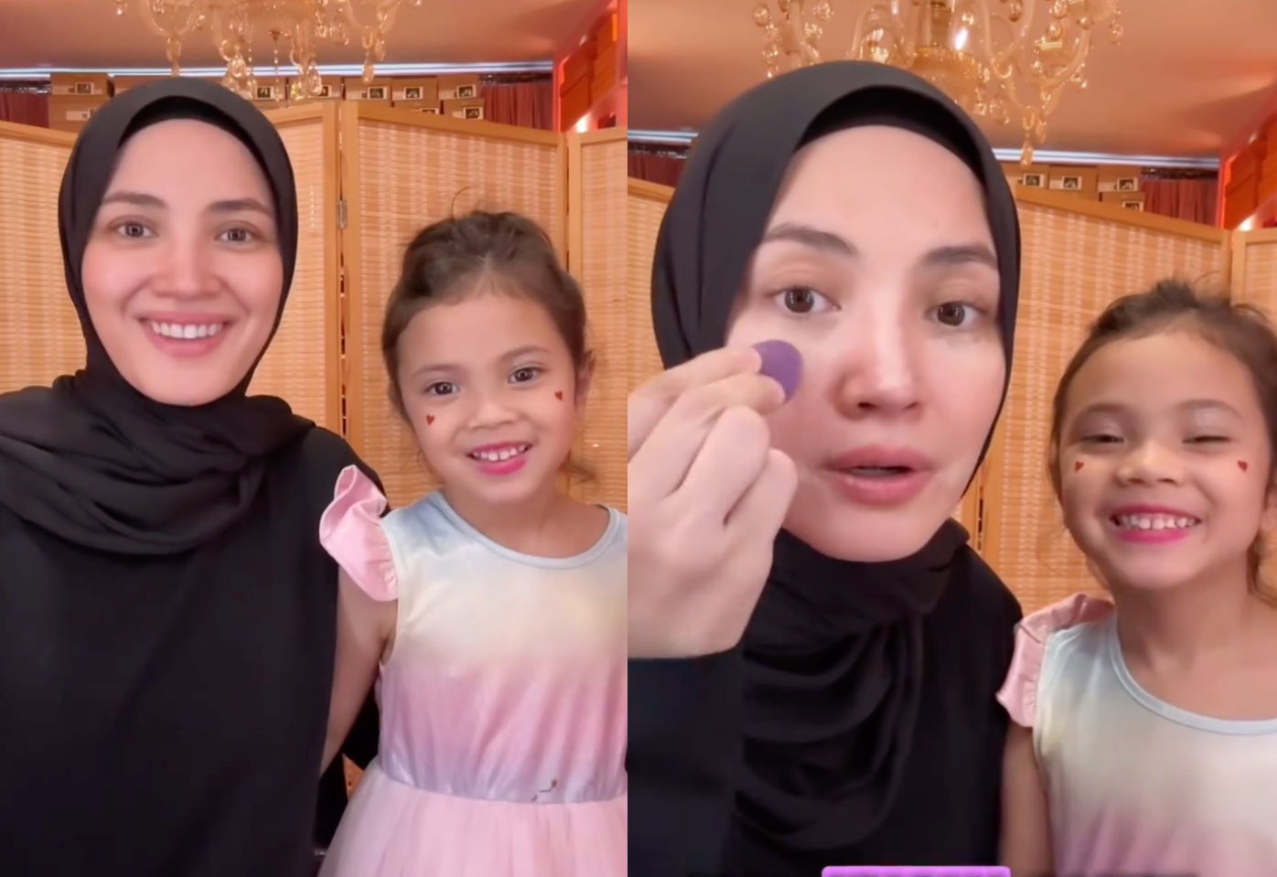 Wajah Fazura Tanpa Mekap